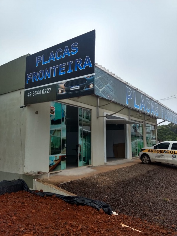 Placas Fronteira