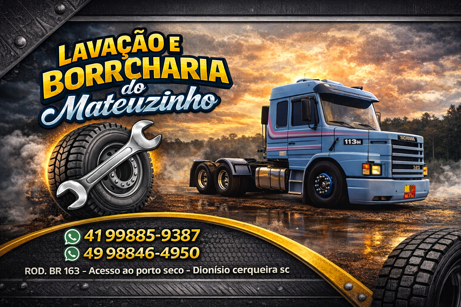 Lavação e Borracharia do Mateuzinho