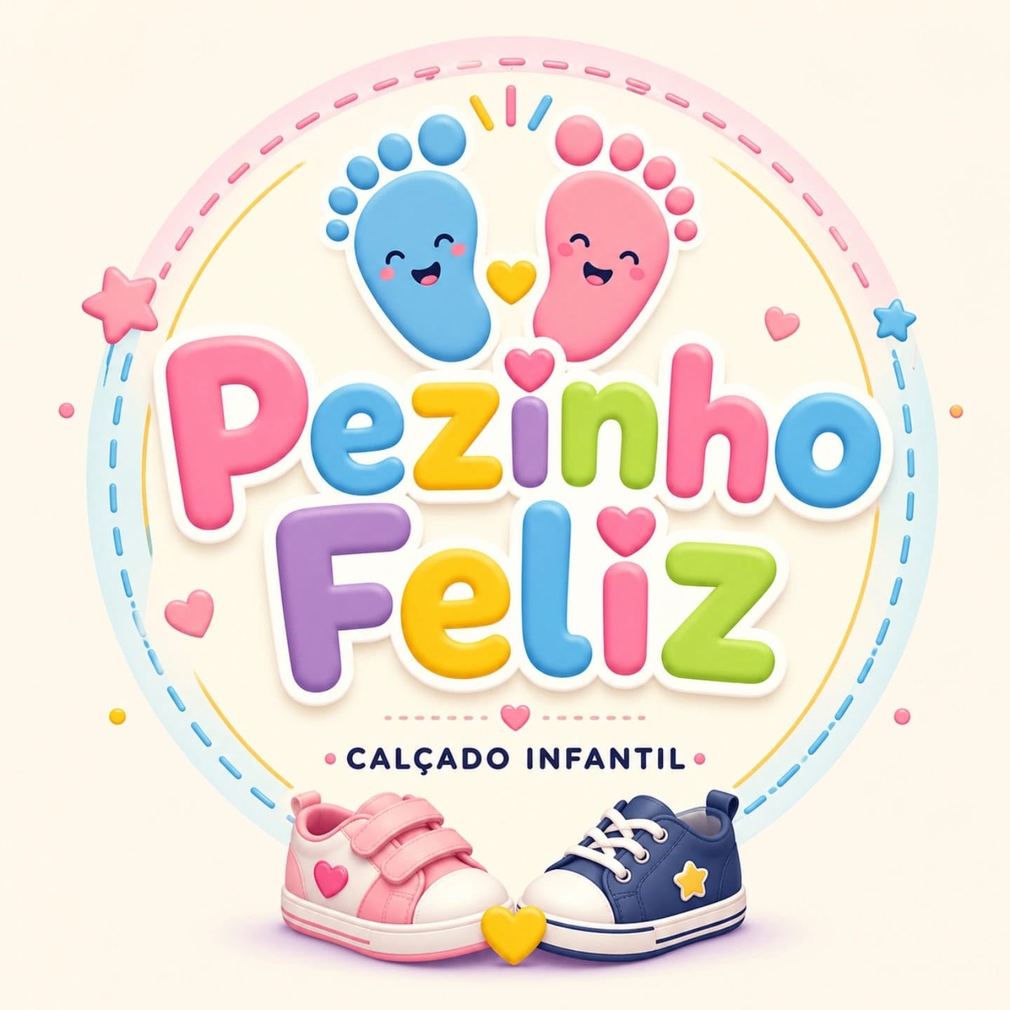 Pezinho Feliz Calçados Infantil 